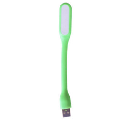 flexibel LED USB Lampe Buch Lampe Mini Tragbare USB LED Lampe Energie Versorgung Tragbare Notizbuch LED Lesen Tisch Lampe USB nacht Lampe: Grün