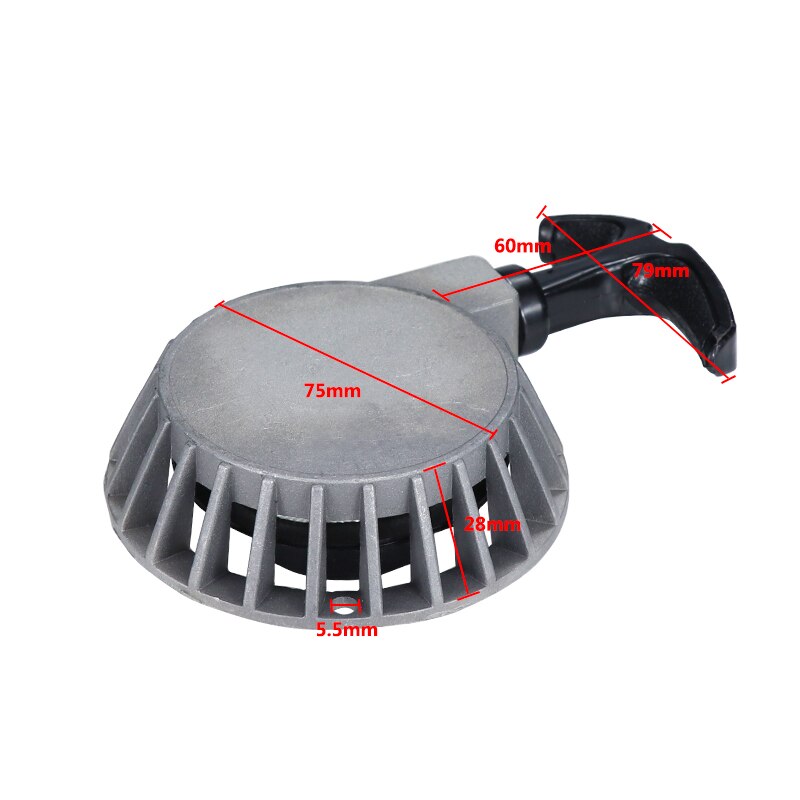XCAN Pull Starter 47cc 49cc Recoil Starter Part For 2 Stroke Mini Dirt Pocket Pit Bike Moto ATV Quad