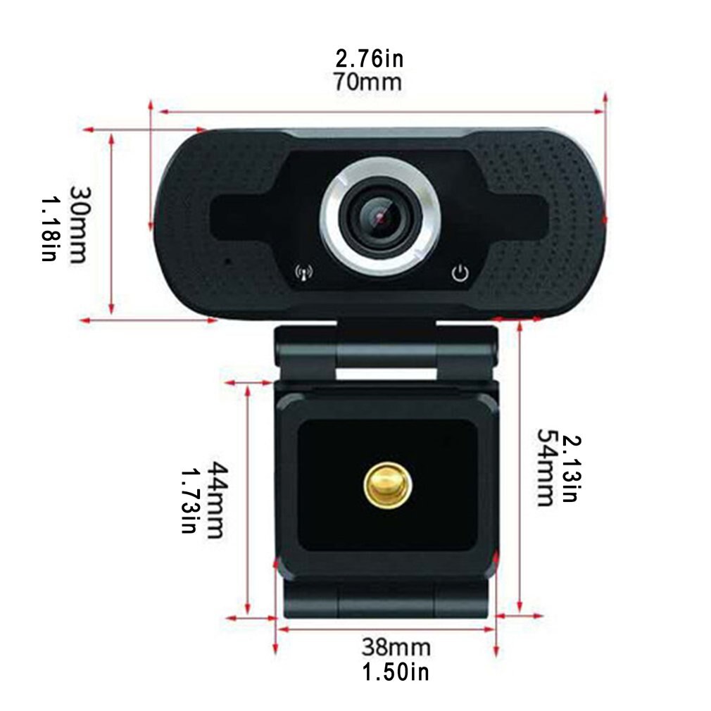 Driver-free Webcam 1080P High Definition USB Network Computer Live Camera Conference Gaming Plug And Play