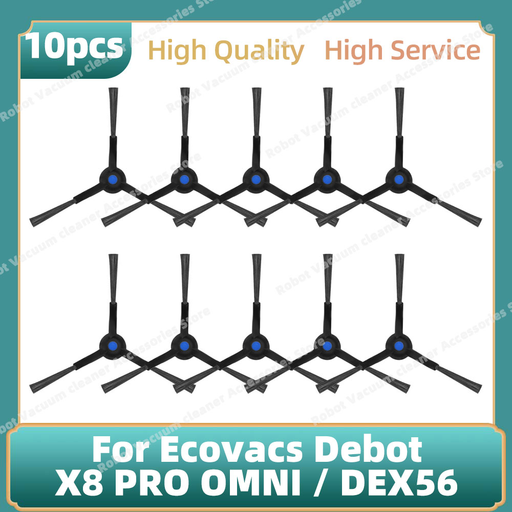 Compatibel Voor Ecovacs Deebot X8 PRO OMNI/DEX56 Accessoires Belangrijkste Zijborstel Mop Doek Stofzak Vervangende Onderdelen: Licht Groen