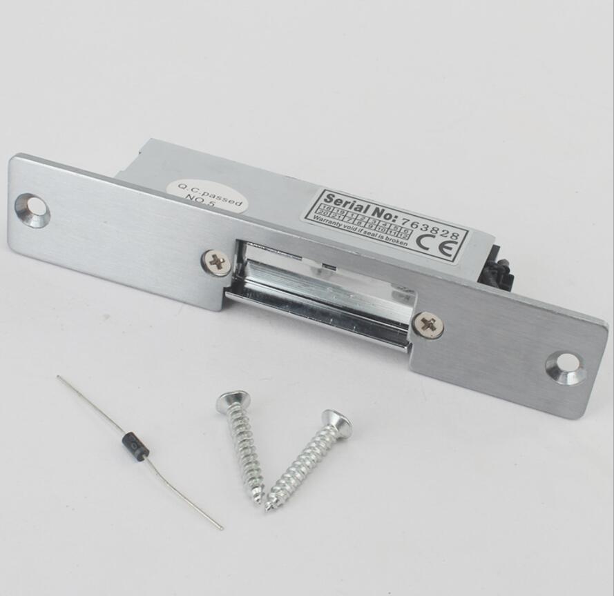 48mm lock width Electric Door Strike fail safe NC/ Fail Secure Lock For Access Control Wood Metal Door