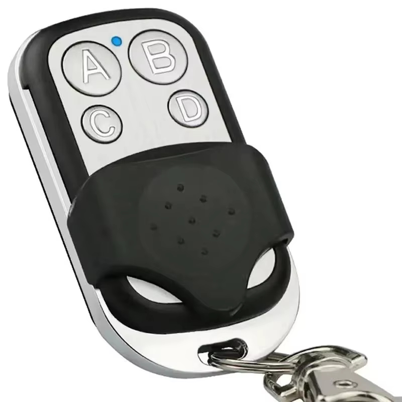 5/10PCS Universal 4 Buttons Garage Door Opener Remote Control 433MHZ Clone Fixed Learning Rolling Code Duplicator Garage: WHITE