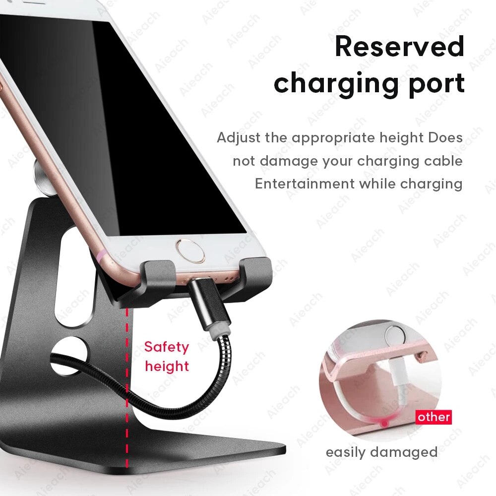 Rotierenden Schreibtisch Halfter Stehen Sicher für Samsung Xiaomi flexibel Universal- Aluminium Telefon Halfter für IPhone IPad Unterstützung Tisch