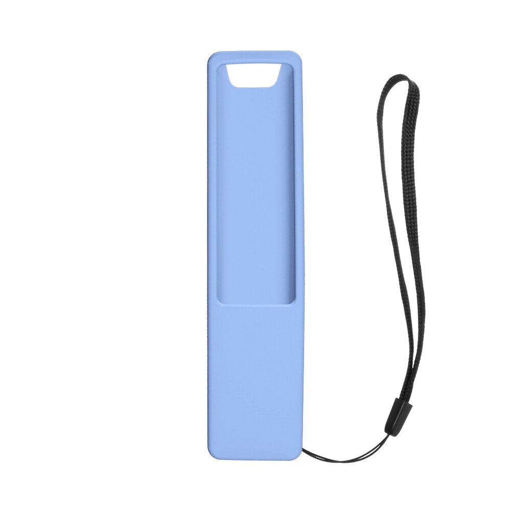 Universal Antislip Siliconen Afstandsbediening Beschermende Anti Cover Shockproof Afstandsbediening Case Voor Samsung Smart Tv: fluorescent blue