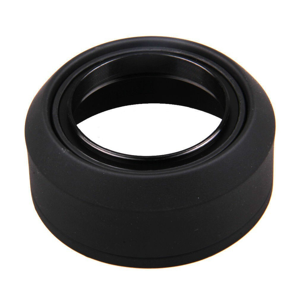 55-82mm 3-Bühne Gummi Objektiv Haube Für Sony a900 a850 a700 a550 a500 a99 a77 a65 a57 a55 a35 a33 mit DT 18-55mm/55-200mm