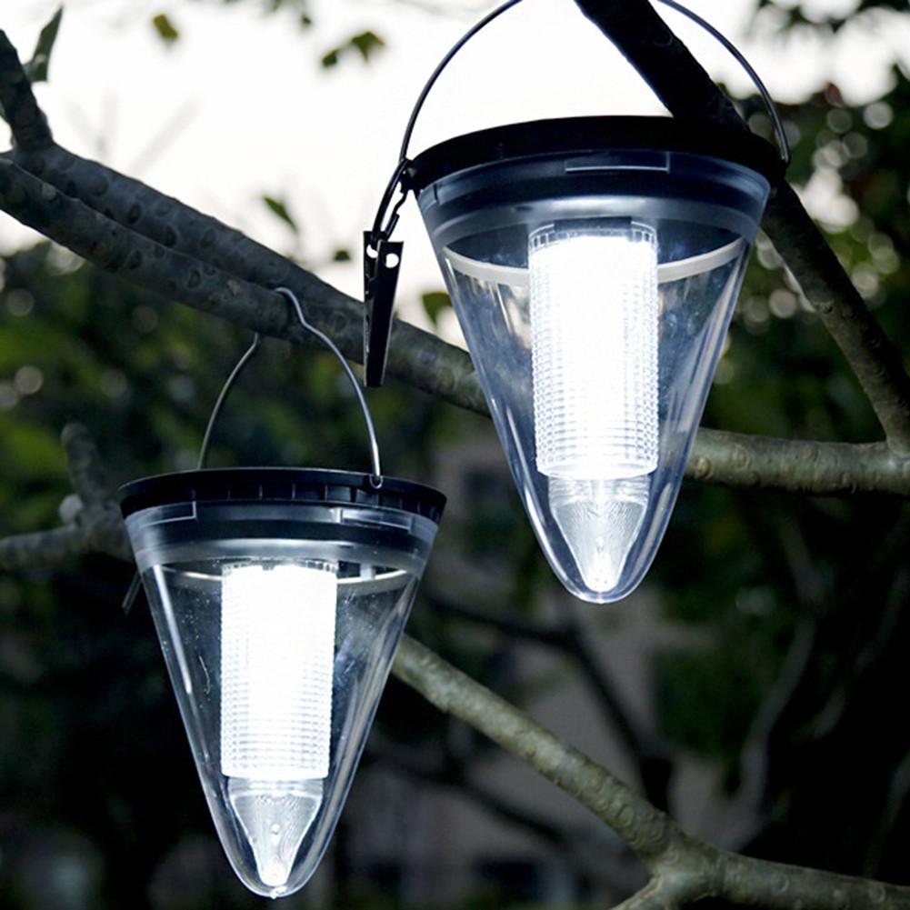 Høj lysstyrke solenergi hængelampe  ip65 vandtæt anti-korrosions hængende lampe til udendørs landskab gårdhave plæne dekoration