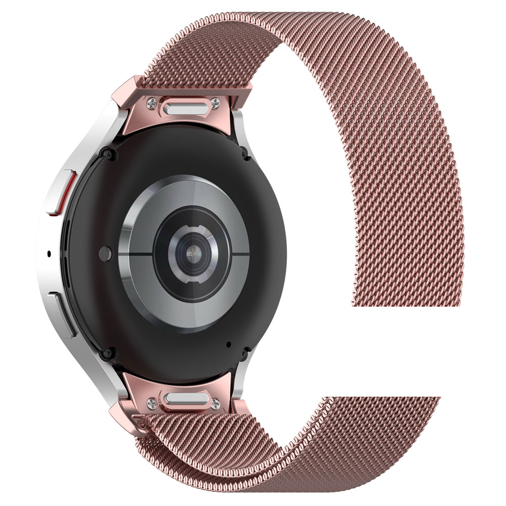 Correa de reloj de acero inoxidable para Samsung Galaxy Watch 7/FE, pulsera magnética de Metal para reloj inteligente, ajuste rápido: XXL / Azul cielo