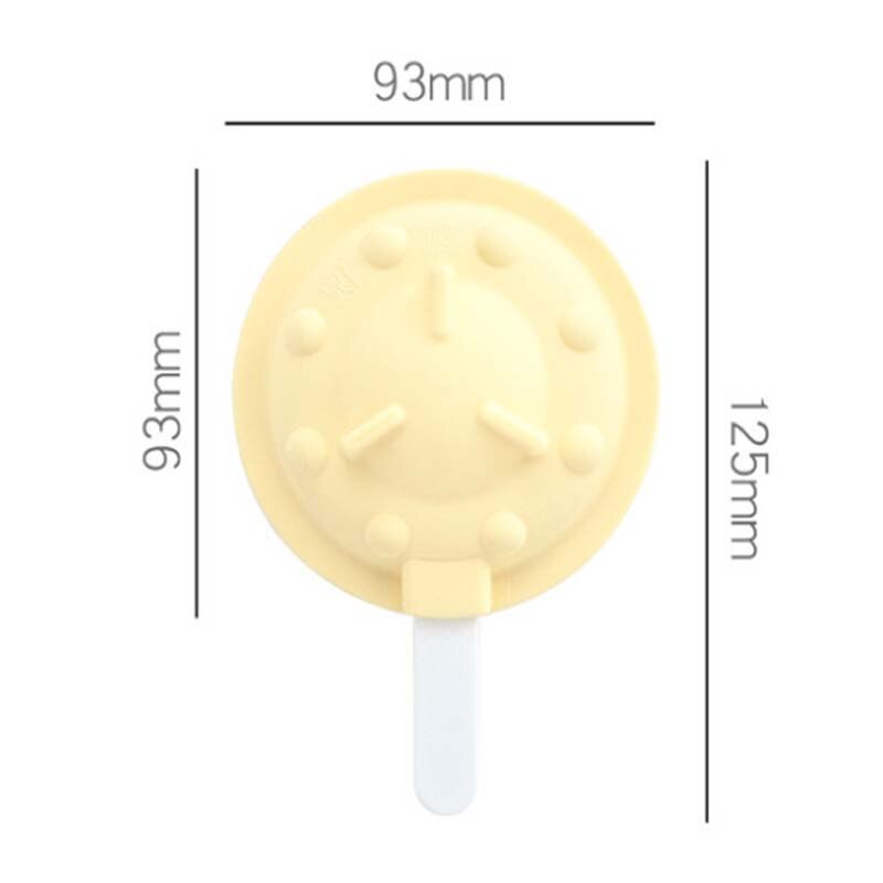 Molde de helado de silicona para el hogar, base para el hogar, modelo de helado, molde para paletas de fruta: 2