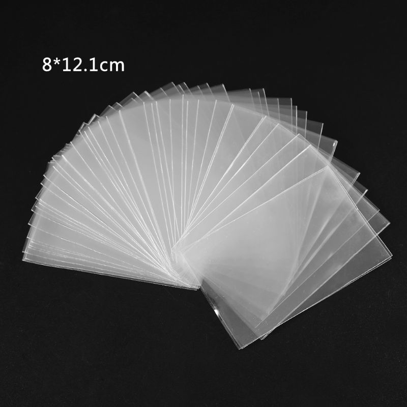 Fundas protectoras para cartas de póker, 100 Uds.