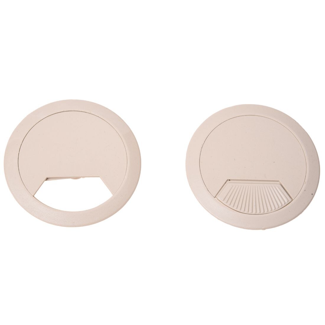 5 Pcs 70mm DiRound Grommet Cable Hole Covers for Computer Desk