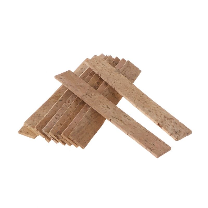 10pcs Clarinet Cork Bb Joint Corks Sheets For Saxophones Musical Instruments 81*11*2mm K43E