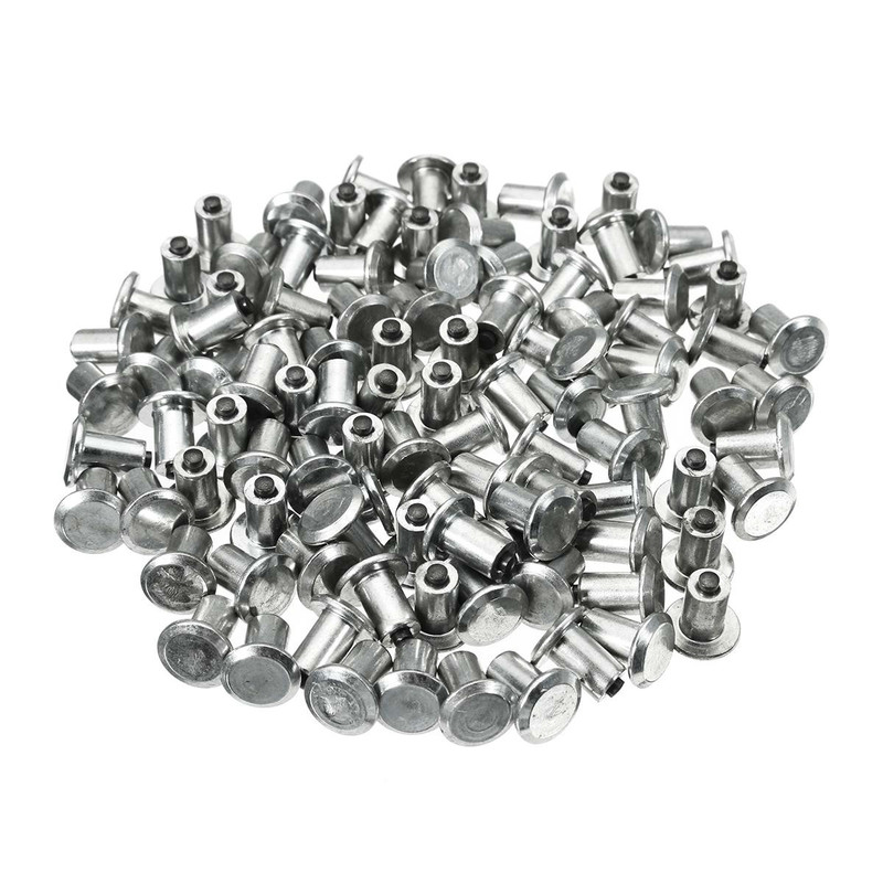 100 Pcs Spikes Voor Banden Universele Auto Wiel Band Sneeuw Spikes Studs Banden Anti-Slip Schroef Stud Trim Voor auto Truck Motorcle
