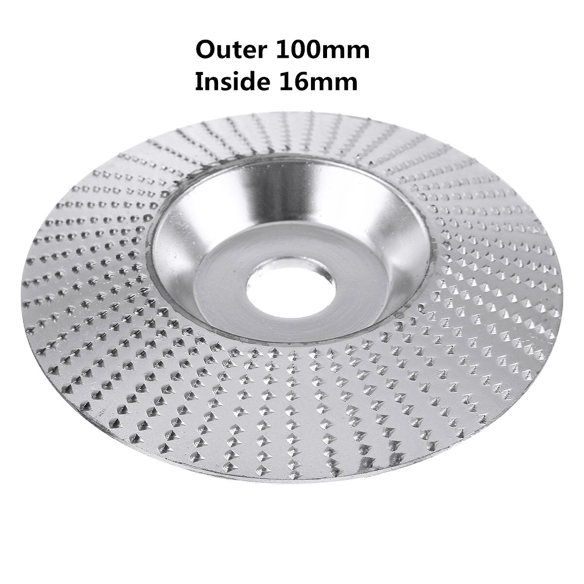 Wood Grinding Wheel angle grinder disc wood carving disc Sanding Abrasive tool 16mm Bore