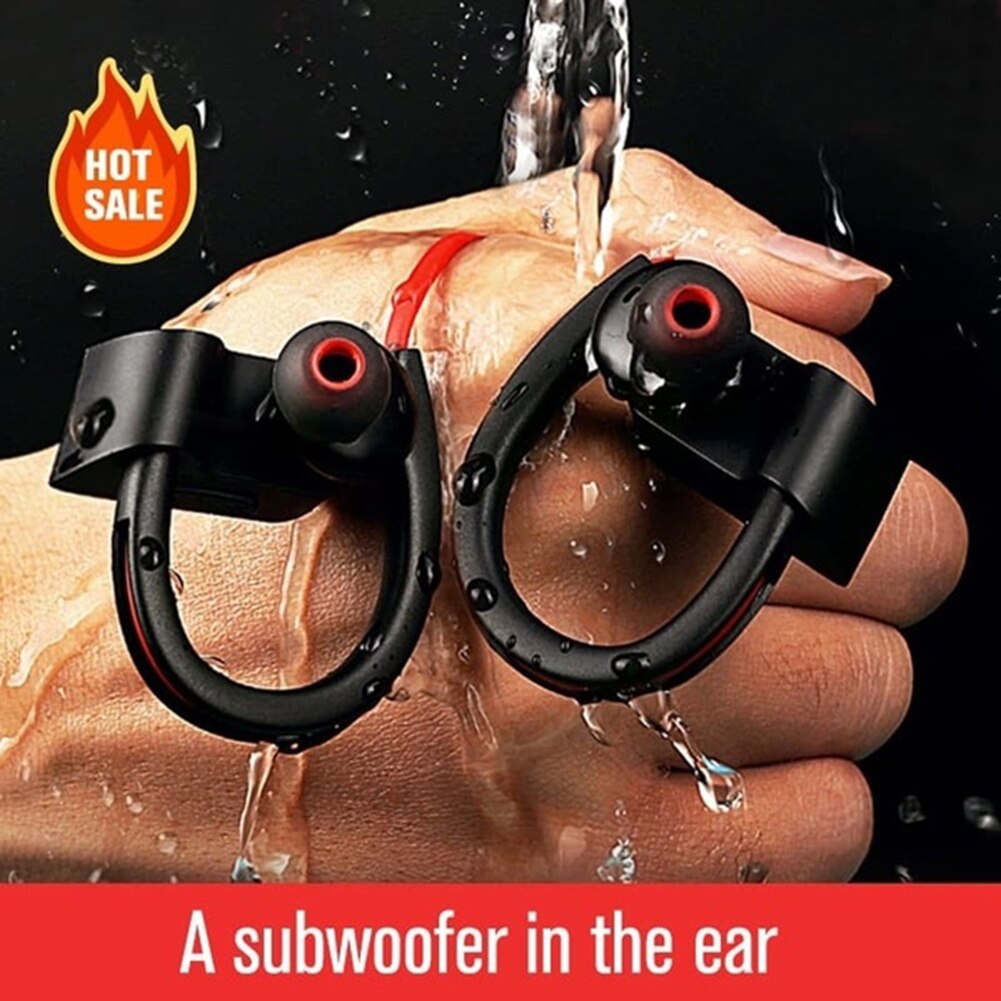 K98 Auriculares resistentes al agua con bajo, estéreo, inalámbricos, Bluetooth, Auriculares deportivos, negro, rojo, azul, Block