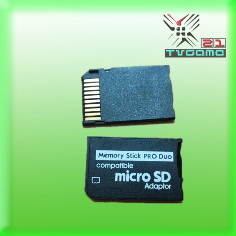 10 Stks/partij Zwart Photofast CR5400 Dual Slot Micro SD Tf aan MS Memory Stick Pro Duo Adapter