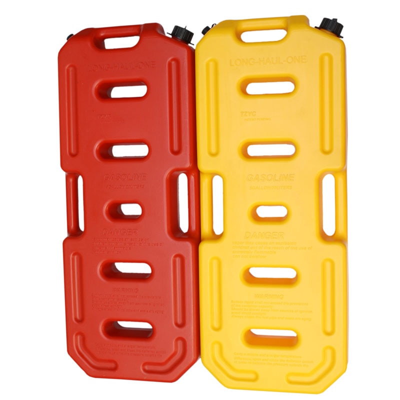 20L Portable Gasoline Diesel Fuel Tank with Refueling Pipe 5 Gallon SUV ATV Motorcycle Scooter Car Tanks Jerrycan