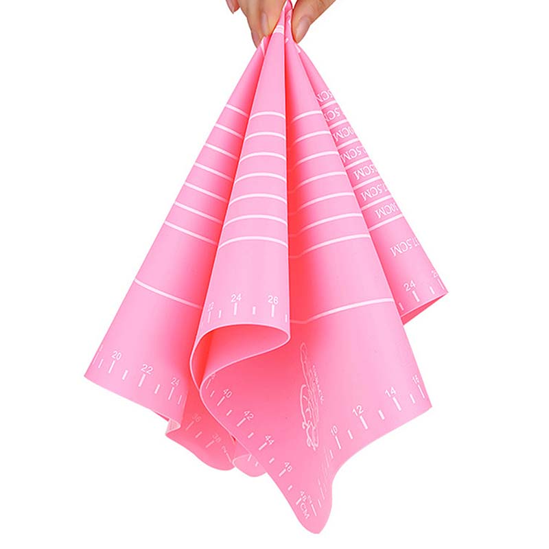 Mat Baking Silicone Baking Cake Dough Fondant Rolling Kneading Mat with Scale Cooking Plate Table Grill Pad Tools DC120