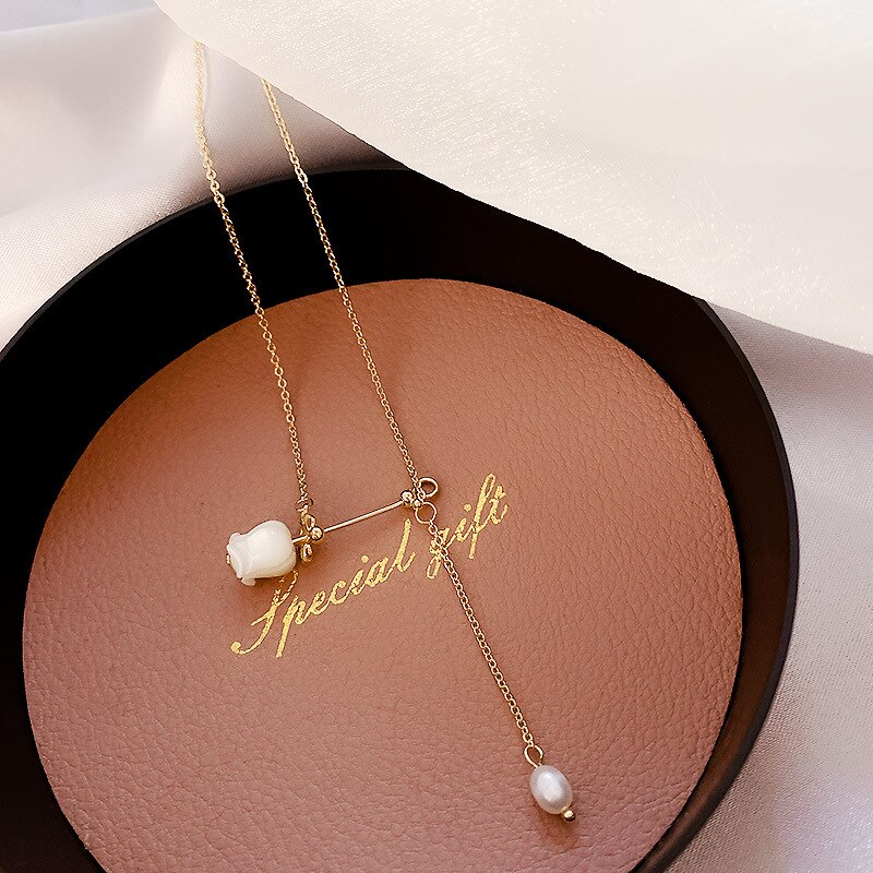 YIDUO Rose Choker nian Neue Stil 520 Geständnis Yuyi Herz Nur Sie Hohe Grade Gefühl Halskette