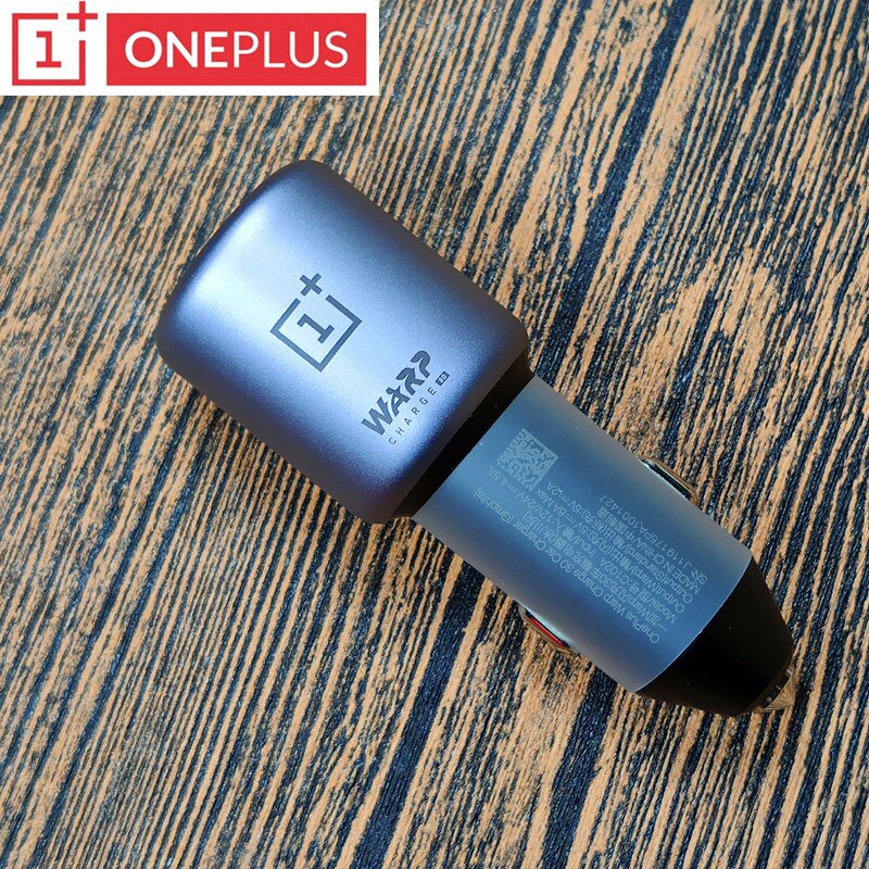 Original OnePlus Warp Charger 30W Car Charger EU UK Input 12V 24V 4.5A Output 5V 6A Max For OnePlus 7 /7 Pro/ 7T /7T pro