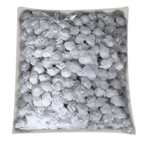 Foam Roses 500pcs Artificial Foam Flower Heads DIY 20cm Teddy Bear Mold PE Rose Bear Accessories Decor Valentine's: Grey
