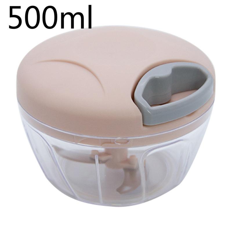 Hand Chopper Nanual Rope Food Processor 3 Blade Po... – Grandado