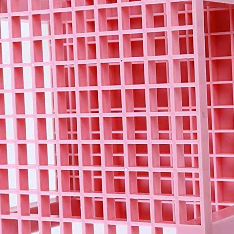 Multifunktionsmarkører børste 96- huls bordstativ blyantholder aftagelig arrangør maling forsyninger plast kunstner