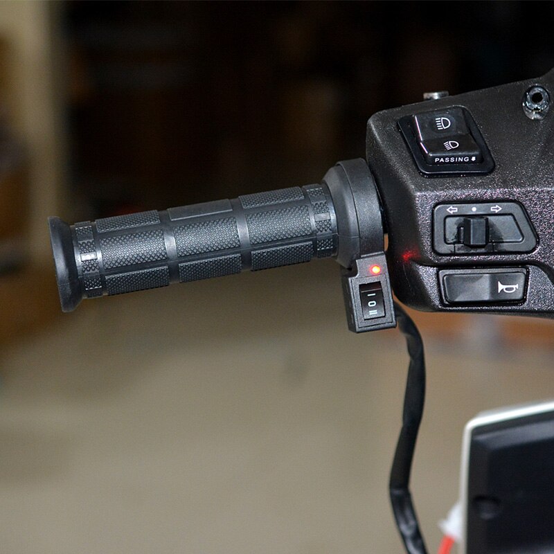 Motorcycle Handlebars 22mm Electric Hand Heated Molded Grips ATV Warmers Motorbike Heating Handle Motocicleta Heated Grips Set