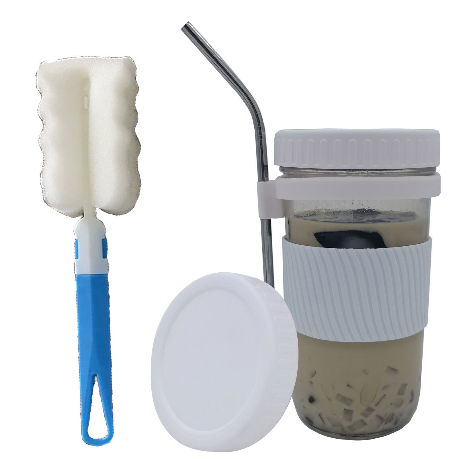 Mason Jar Deksels met brede mond - Multifunctionele