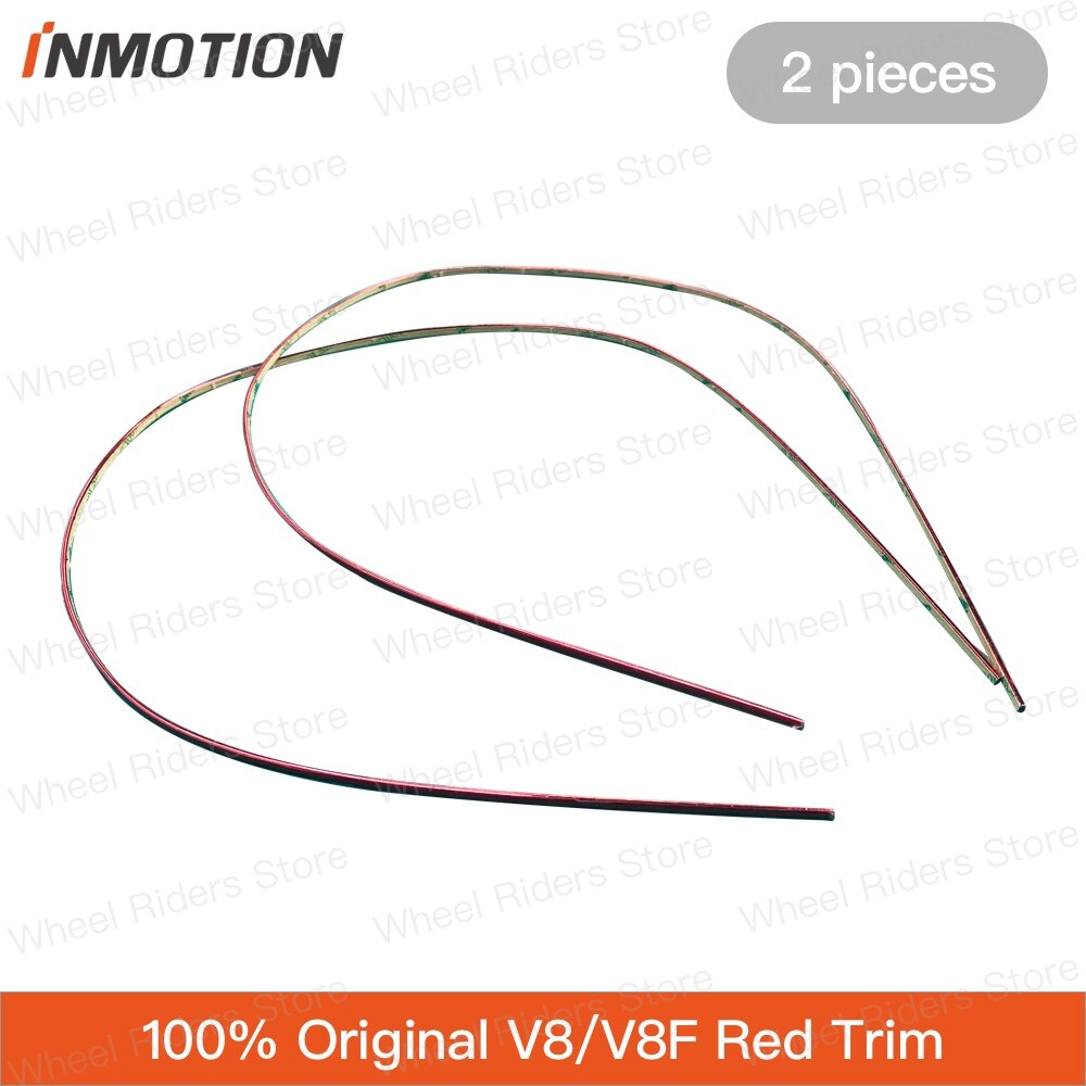 Inmotion V8 Elektrische Kruiwagen Accessoires Alle Pars Batterij, Controller, Trekstang, Handvat Bar, Lampenkap, motor, 16 Inch Band: Red Trim