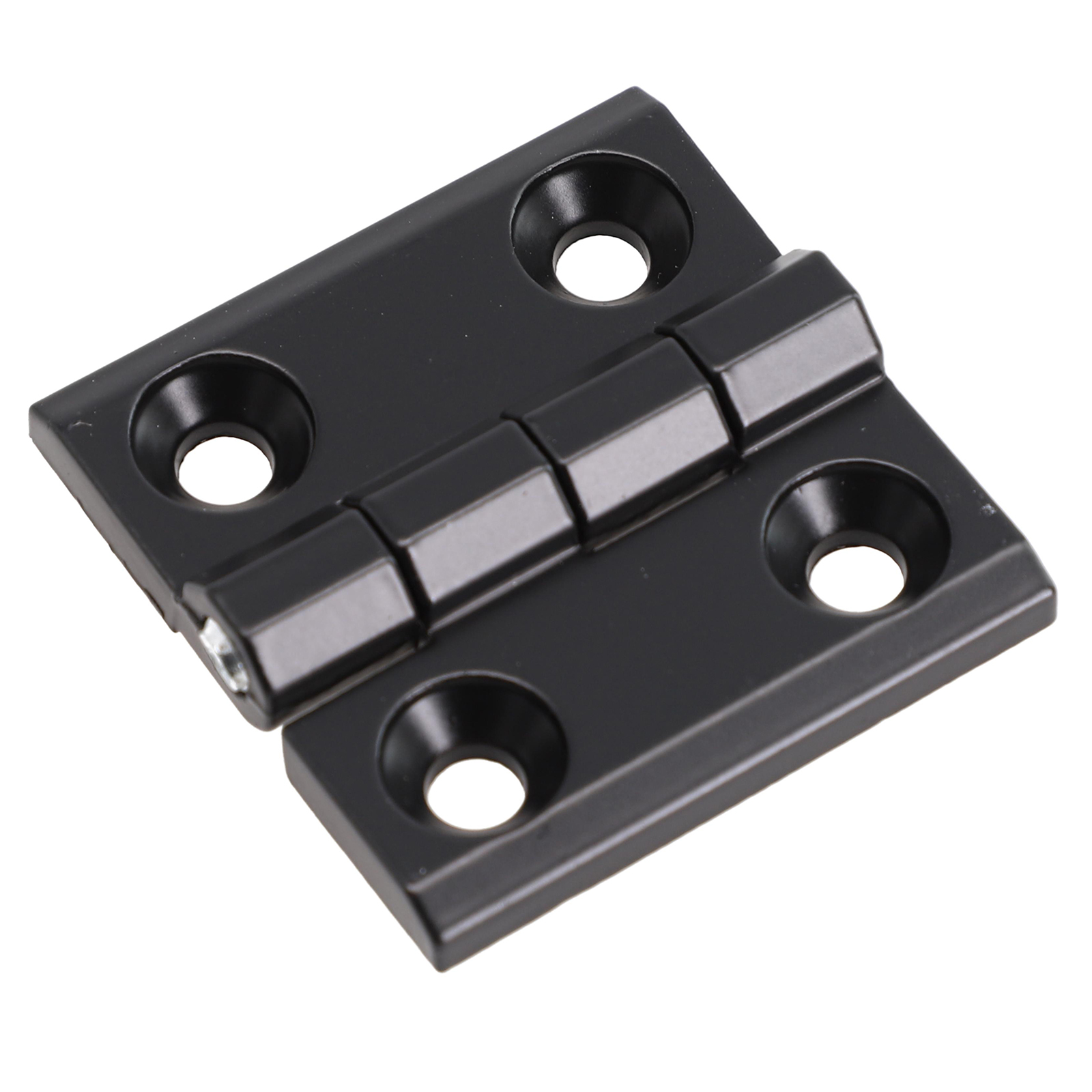 Door Hinges Heavy-duty Backflap Butt Hinges Aluminium Box Electrical Cabinet Window Hinges Household Repairing Repalce Hardware: silver