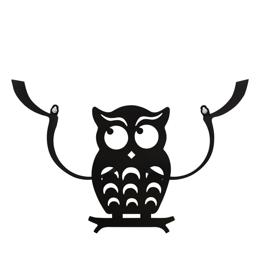 Cute Animals Shape Toilet Paper Holder Wall-Mounted Tissue Storage Stand Rack Metallic Toilet Paper Roll Bathroom Accessories: A