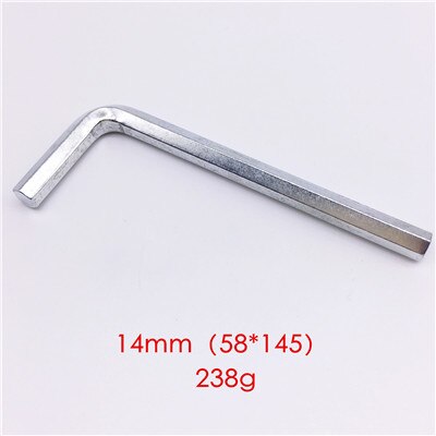 10MM 12MM 14MM 16MM Hex Key L-Shape Hex Spanner Allen Key Wrench Screw Hand Repair Tool: Red