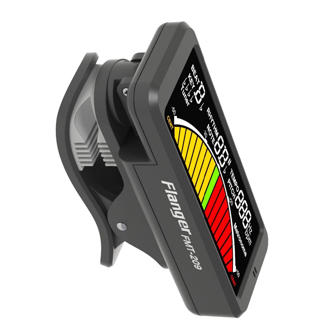 Flanger Gitaar Tuners Clip-on 3 in 1 Metronoom Tuner met Tone Generator Voor Chromatische Gitaar Bas Ukulele viool Rotat