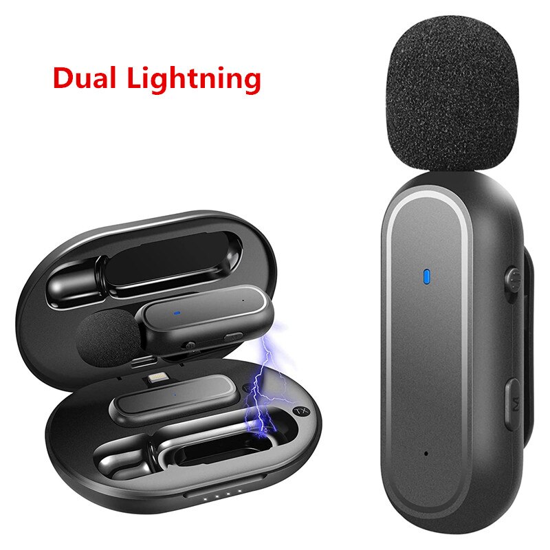 Produktbild von BOYA BY-V Professionelles Kabelloses Lavalier-Mini-Mikrofon Für IPhone, IPad, Android, Live-Übertragung, Gaming, Aufnahme, Interview, Vlog  44