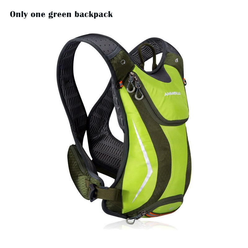 5L Radfahren Trink Rucksack, Wasser Tasche für Camping Wandern Trink Rucksack, draussen Leichte Laufschuhe Tasche Wasser blasiert Tasche: Grün(Nein Wasser Tasche)