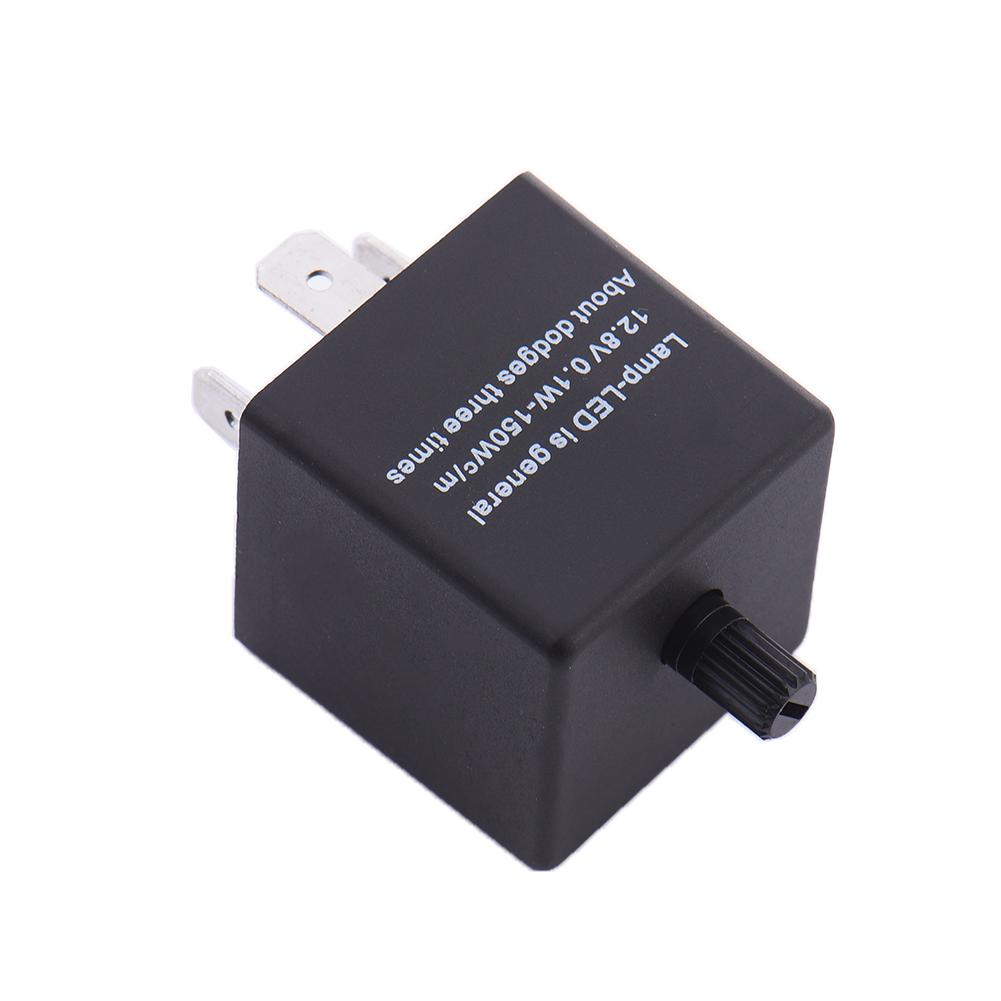 Adjustable LED ABS Flasher Relay Turn Signal Flasher Light Relay