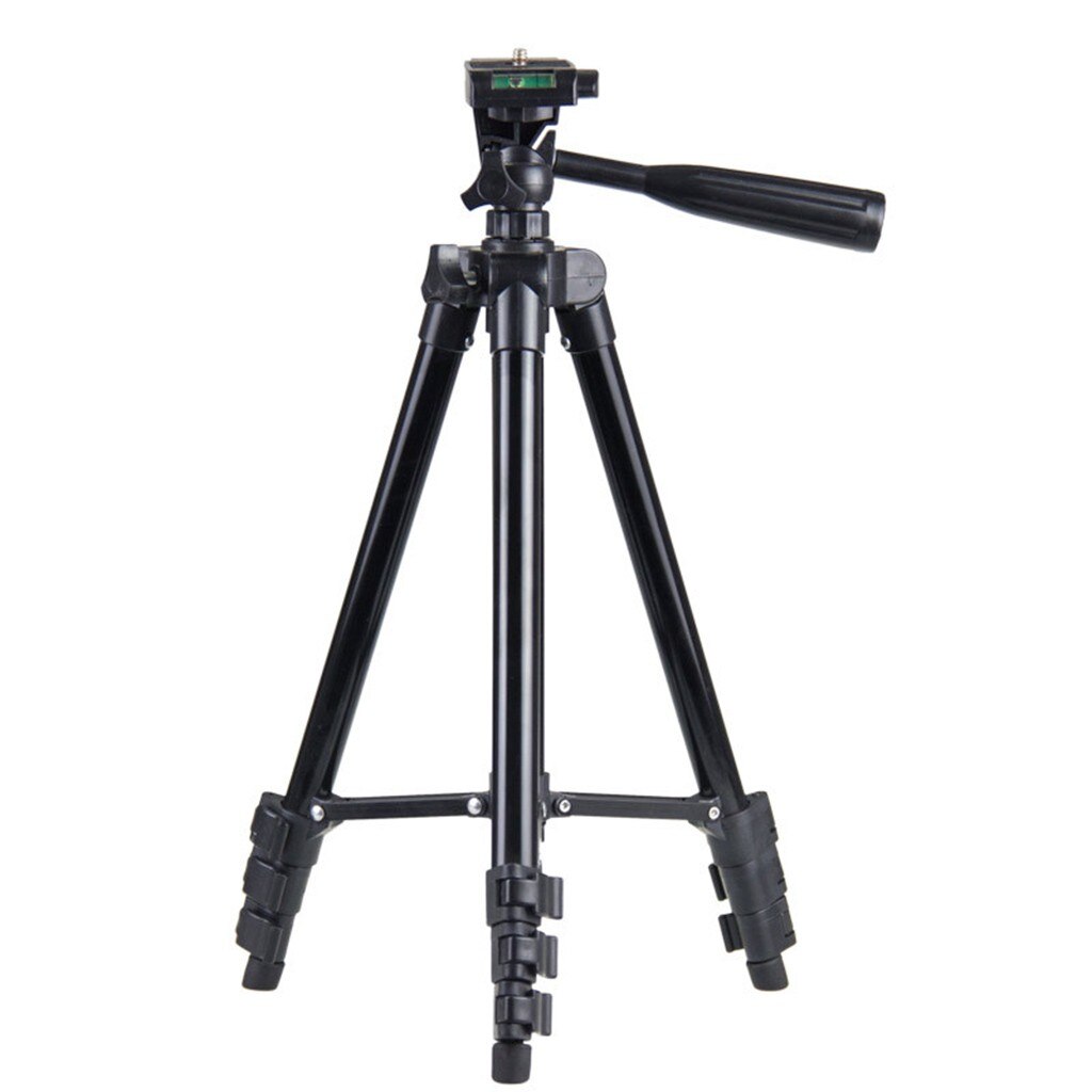 Trépied 4 vitesses télescopique 360 ° Rotable Smartphone DSLR appareil photo trépied en alliage d'aluminium tripode para camara Trepied appareil photo