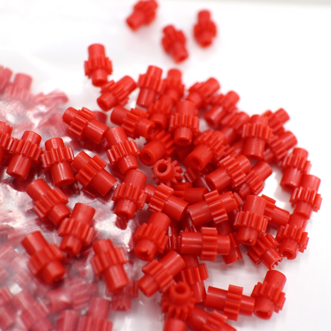 10 Pcs 1:87 Electric Train Model Tooth Gear For HO Scale Model Train