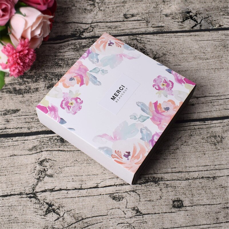 1 Uds. caja de recuerdo de boda para dulce pastel Chocolate Boite Dragees bonbonniere Flower caja de (sin cinta/pegatina): Style3