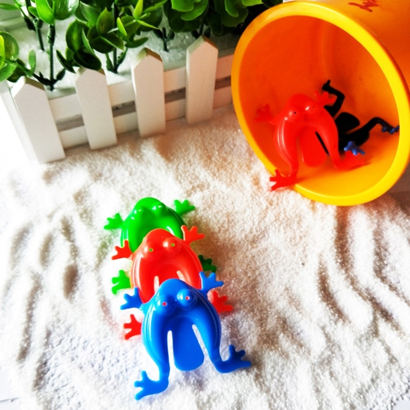 12Pcs Springen Kikkers Diverse Hopper Game Baby Speelgoed Actie Speelgoed Cijfers R9JD