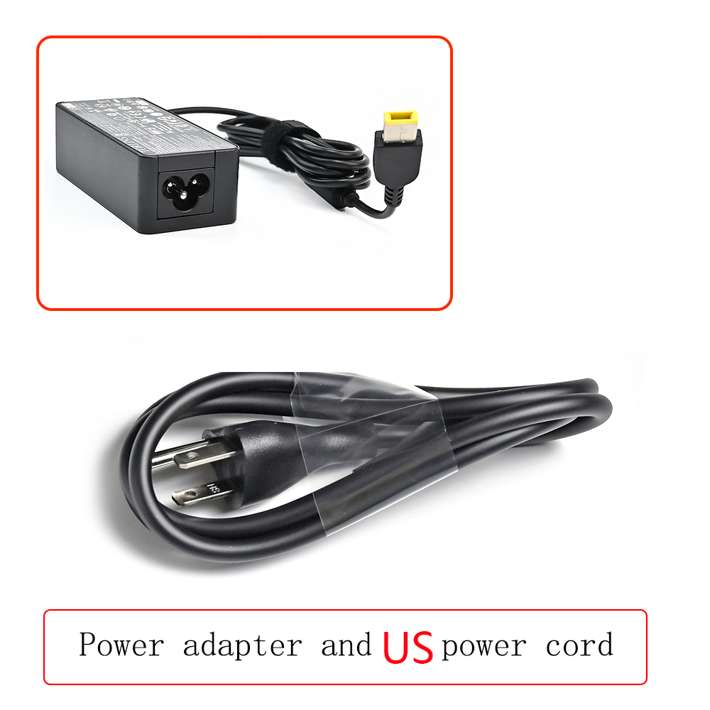 Chargeur adaptateur secteur pour ordinateur portable Lenovo, ThinkSub, ADLX45NLC3, ADLX45NDC3A, ADLX45NCC3A, 0C19880, 59370508, ADLX45NLC3A, 20V, 2,25 A, 45W: Rouge