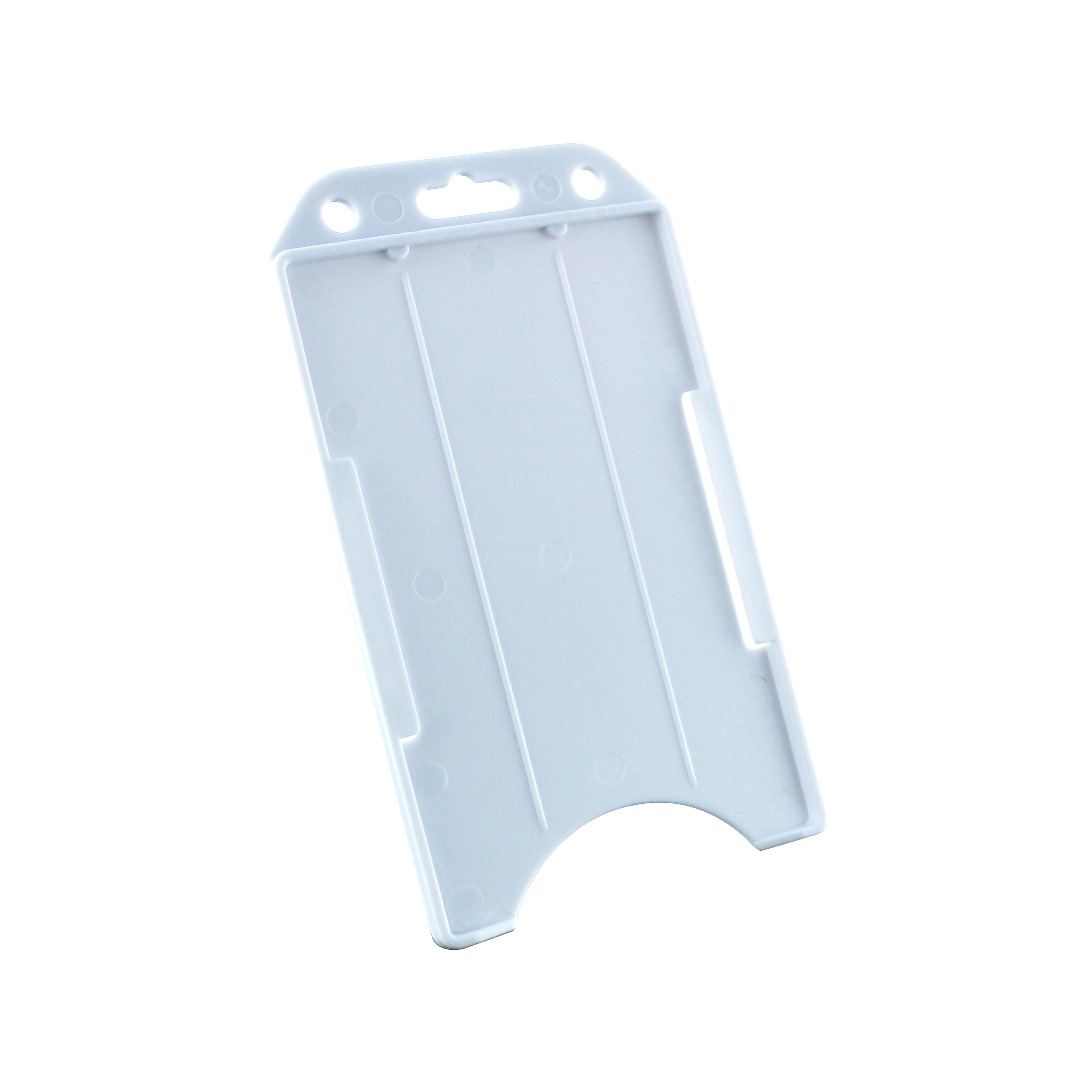 Bestom 2pcs Vertical ID Card Case Bus Pass Cover Single-sided Card Protector School Card Holder Office Supplies: 1840-8160(2PCS)