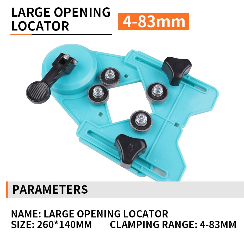 4-12MM Portable Glass Tile Hole Multi-function Drill Bit Accessory Suction Cup Ceramic Tile Drilling Auxiliary Tools 1PC