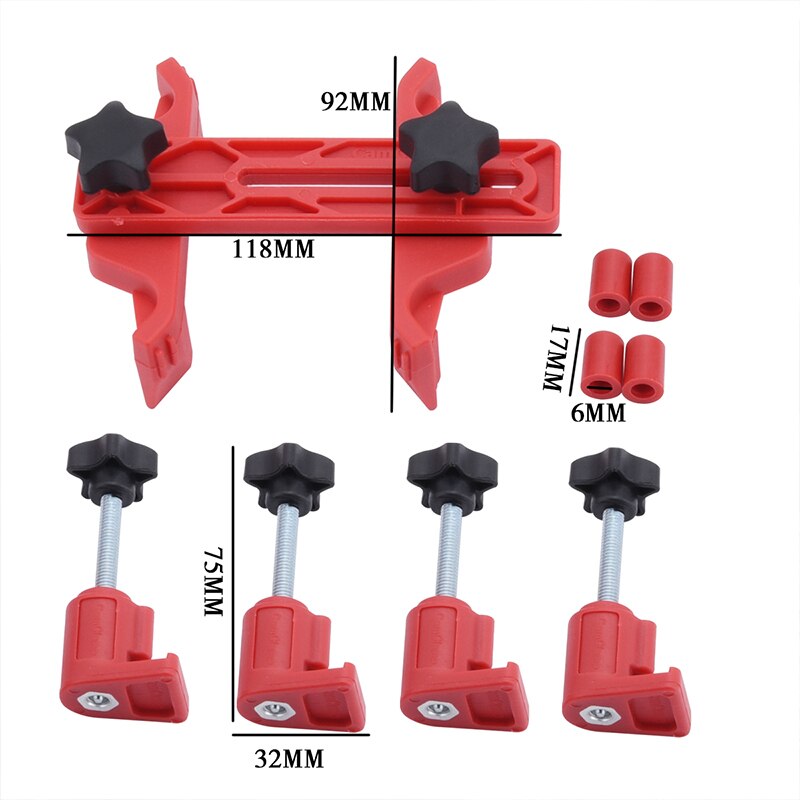evil energy Car Dual Cam Clamp Camshaft Timing Sprocket Gear Locking Tool Gear Fixed Kit Car Master Cam Clamp Kit Repair Tools