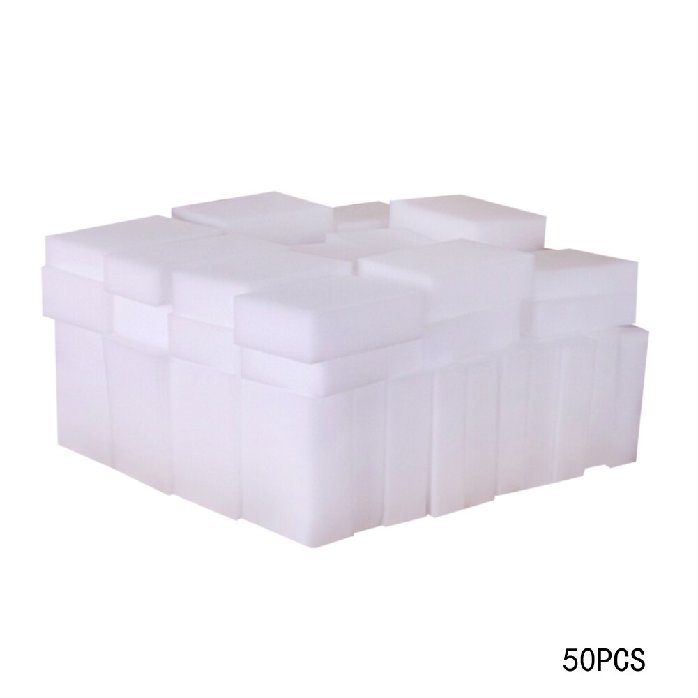 20/50Pc Melamine Sponge Magic Sponge High Density Eraser Home Cleaner Cleaning Sponges for dish Kitchen Bathroom Tools: 50 pcs