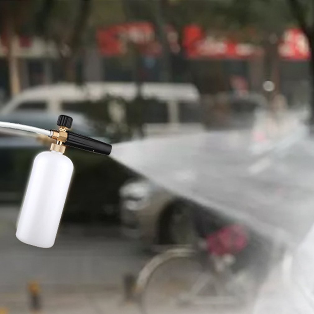 750ml sneeuwschuimlansen voor autohogedrukreinigers met verstelbare sproeikop, lang pistool schuimwaterpistool