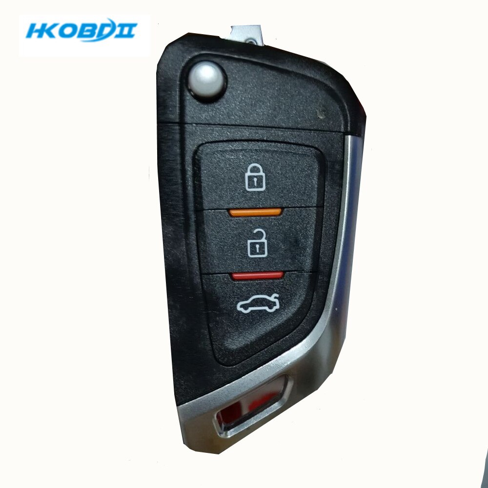 Hkobdii Xhorse Vvdi Draad XKKF02EN XKKF03EN 3 Buttonsvvdi Model Remote Draad Afstandsbediening Voor Vvdi Forbmw Stijl