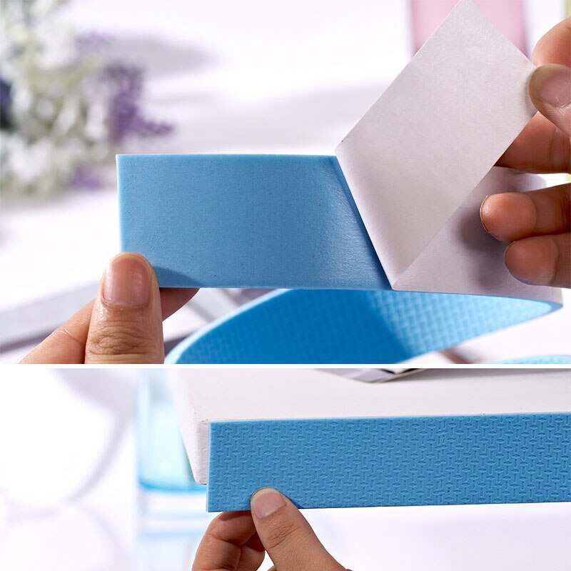2M Lengte Platte Meubels Bluetable Guard Strip Kinderen Bescherming Baby Veiligheid Producten Glas Rand Meubels Hoek Bescherming