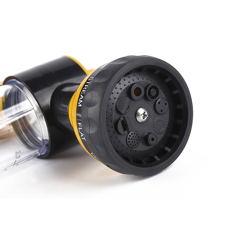 Draagbare Auto Schuim Waterpistool Hoge Druk 8 Spray Patronen Jet Auto Wasmachine Spuit Schoonmaken Tool Multifunctionele Foam Nozzle