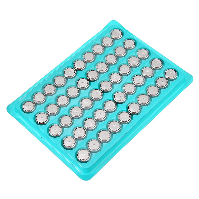 50 pieces Cell Coin Watches Battery LR44 AG13 L1154 357 SR44 1.5V Alkaline Button Batteries Suitable For Watch Replacement